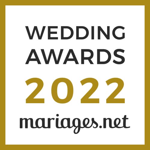 Lauréat Wedding Awards Mariages.net 2022