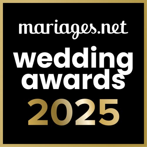 Lauréat Wedding Awards Mariages.net 2025